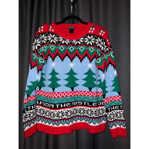 Ugly Christmas Sweater Xmas Size Medium - Picture 1 of 3
